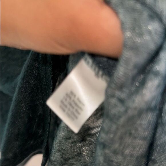 Apt.9 women's Sleeveless METALIC asymmetrical hem Top Xl EUC - Picture 6 of 9